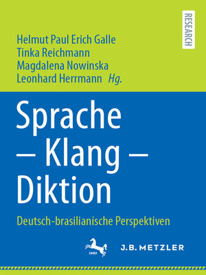 Sprache – Klang – Diktion - ebook